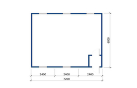 Модульное здание тип 3