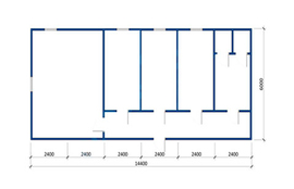 Модульное здание тип 5