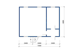 Модульное здание тип 8