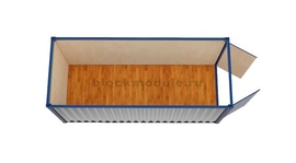 Бытовка с воротами